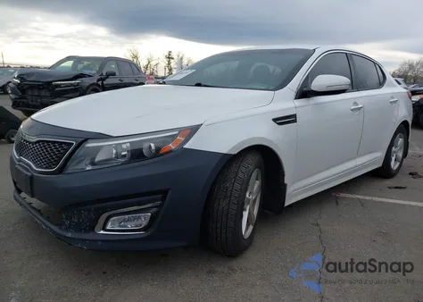 2015 Kia Optima Lx из США, поврежденный, VIN KNAGM4A7XF5635340